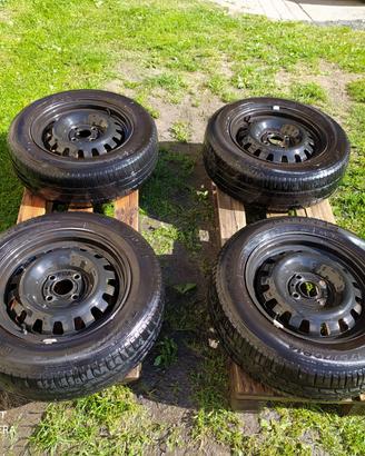 Ruote gomme cerchi in ferro 175/70R14