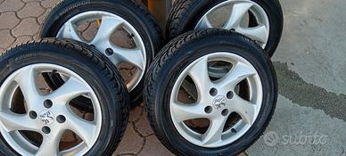 cerchi peugeot gomme 195/55 /15