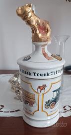 DECANTER BOURBON WHISKEY WILD TURKEY MACK TRUCKS