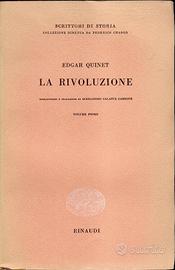La rivoluzione - Edgar Quinet