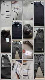 tuta nike fleece tech nike completo pantaloni 