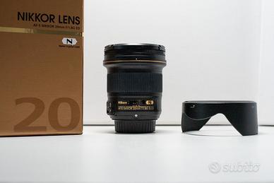 nikkor AF S 20 mm f1,8 G ED
