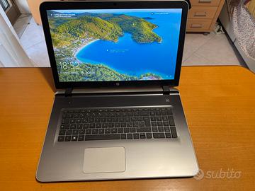 NB HP PAVILION 17” i5-6200u 2,4GHZ, 16GB, 1TB DVRW