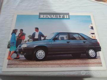 Brochure Renault 11.