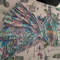 abito milticolor per danza 