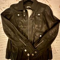 Giacca in pelle donna