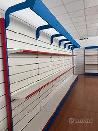 Scaffali da negozio in metallo (prezzo a modulo)