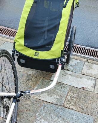 carrellino rimorchio bambini