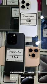 IPHONE 16 PRO 256GB NERO