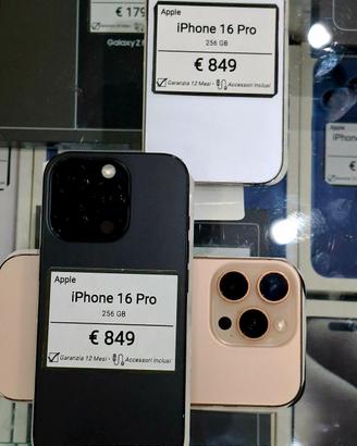IPHONE 16 PRO 256GB NERO