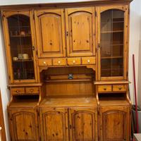 Credenza cristalliera + Mobile porta TV coordinati