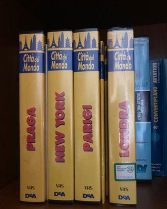 4 VHS "Città del mondo"