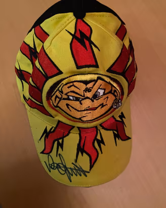 Cappellino autografato Valentino Rossi