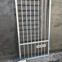 cancello pedonale zincato