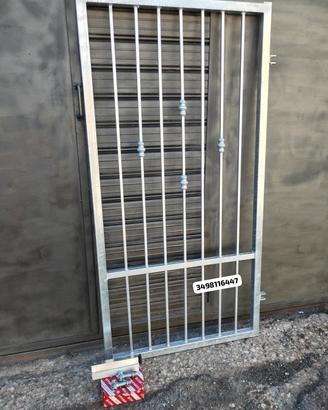 cancello pedonale zincato