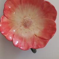 Svuota tasche fiore ceramica