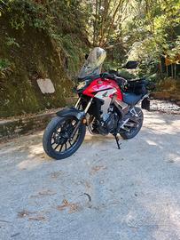 Honda CB500X 2020 - 9.000 km + casco SHOEI e kit