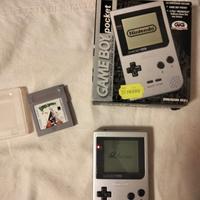 Gameboy pocket silver