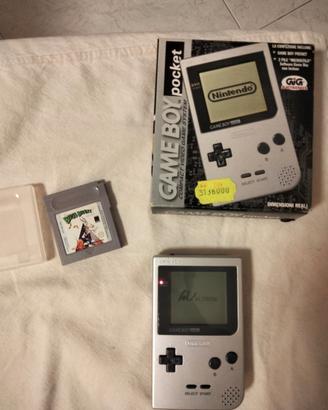 Gameboy pocket silver