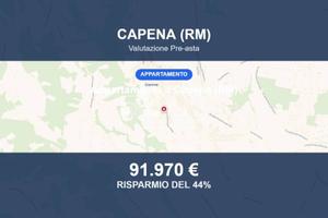 Immobile in asta di 120 m² con box auto a Capena