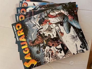 Lotto 5 fumetti Saguaro Serie 1-5