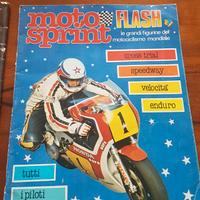 Moto Flash Sprint figurine 1982 rivista Moto sprin