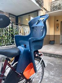 Sediolino bici posteriore per bambini