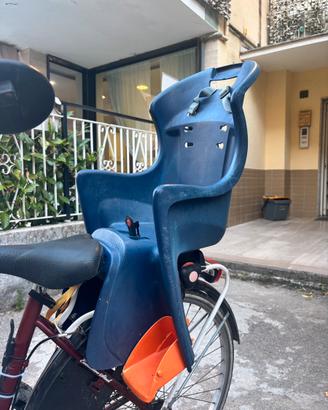 Sediolino bici posteriore per bambini