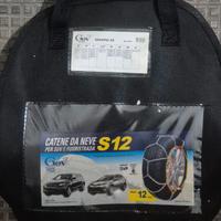 CATENE DA NEVE PER AUTO, SUV ,  12mm, GRUPPO 25