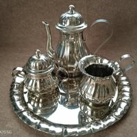 Servizio Te Caffè in silver plate