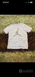 Maglia Nike Jordan lilla - Logo grigi