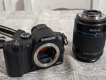 Samsung nx5 + obiettivo 55-250