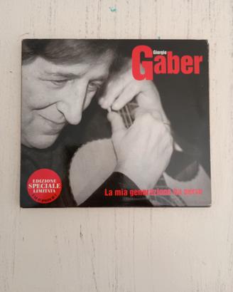 gaber "la mia generazione ha perso" doppio cd