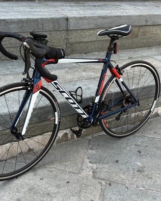 bicicletta corsa scott taglia s