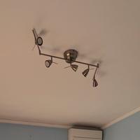 Lampadario con faretti