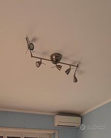 Lampadario con faretti