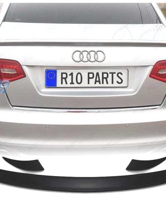SPOILER AUDI A6 C6 SEDAN 04-11 LOOK ABT 3 PEZZI