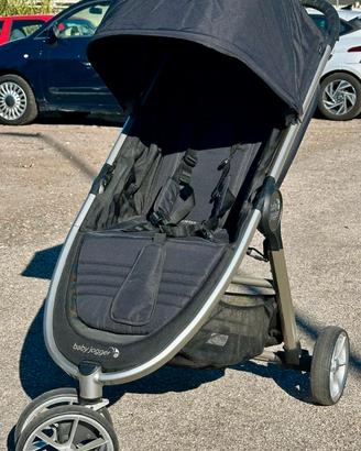 Passeggino Baby Jogger City Mini 2 - 3 ruote nero