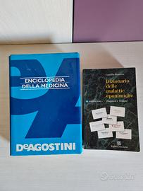 Coppia Libri Medicina - Enciclopedia DeAgostini  
