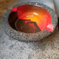 posacenere pietra lavica vulcano Etna 