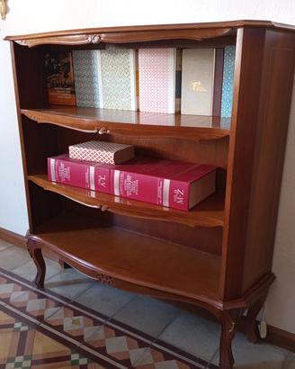 Piccola libreria in legno massello