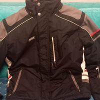 Giacca da sci uomo nero brugi