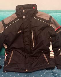 Giacca da sci uomo nero brugi