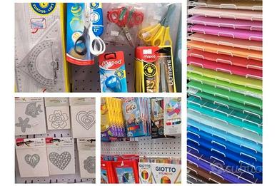 STOCK DI CANCELLERIA, CARTA, PARTY, REGALISTICA