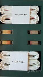 Set lacci lacoste nuovo