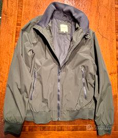 Giacca ragazzo colore Verdone/grigio scuro