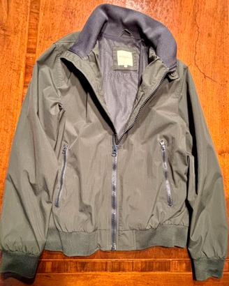 Giacca ragazzo colore Verdone/grigio scuro