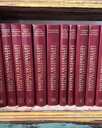 Storia generale della letteratura italiana –16 vol