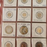 collezione monete estere bimetalliche