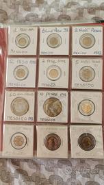 collezione monete estere bimetalliche